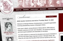 Georgia Women of Achievement Website
